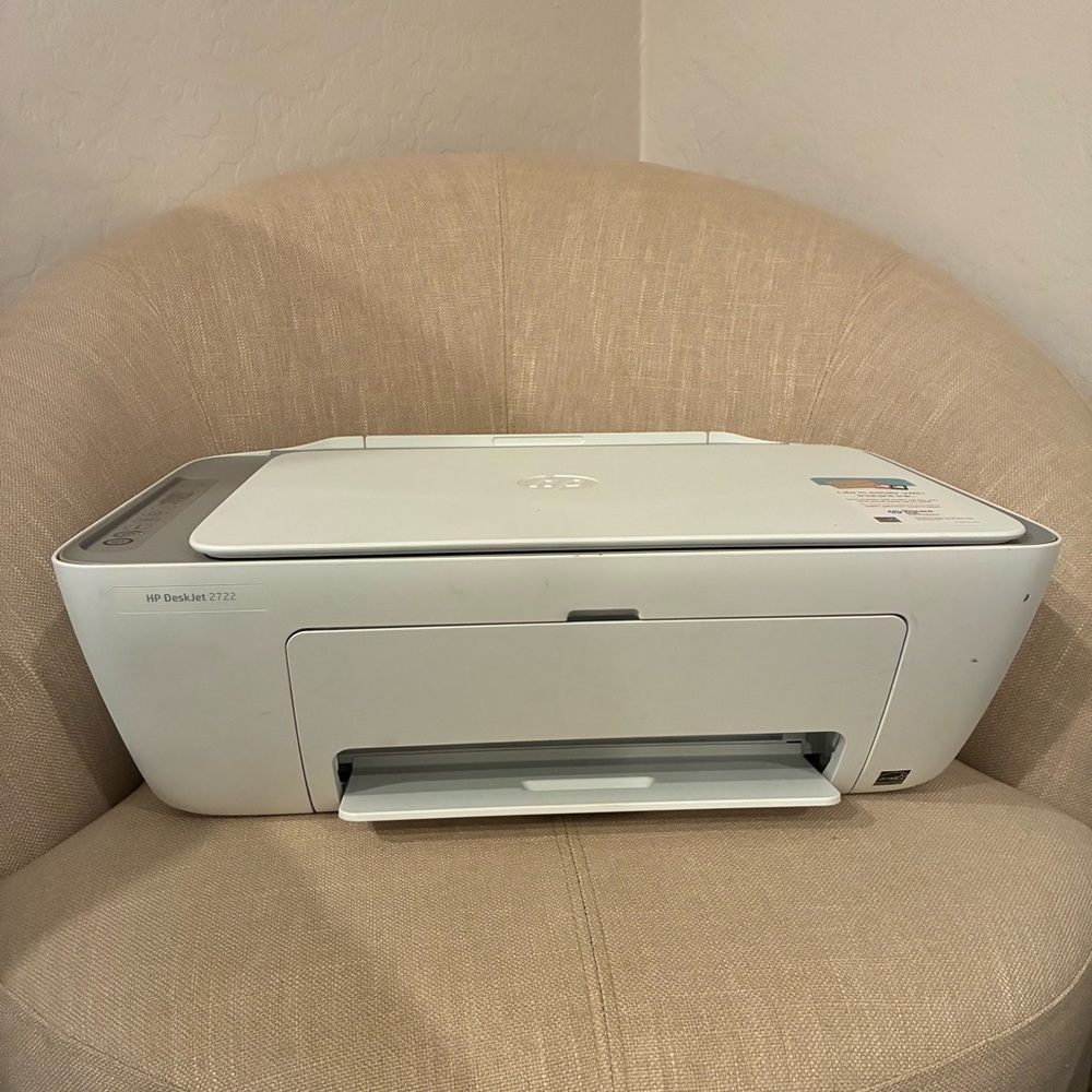 HP DeskJet 2722 All-in-One Printer - with ink